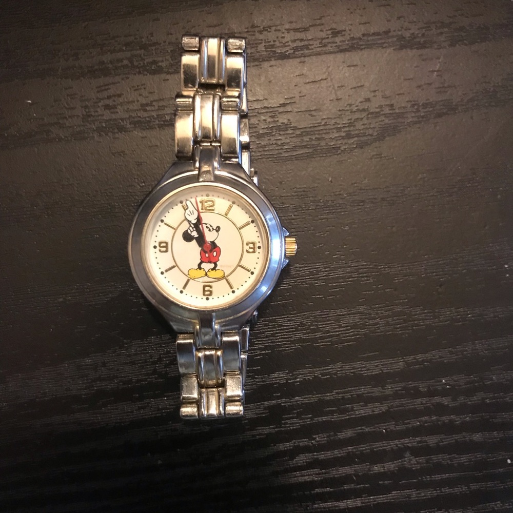Disney Mickey Mouse Stainless Steel Watch - Picture 2 of 5